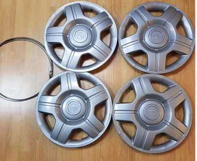Колпаки OPEL R14 серебристый металлик 4 шт