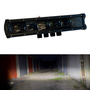 Світлодіодна LED лід балка ближнього світла 60W 37 см біле світло 12-24V (1 шт)