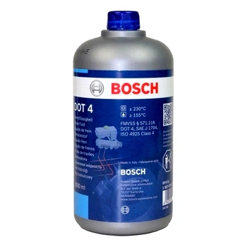 Гальмівна рідина BOSCH DOT 4 пластик 1 л 1987479107 (1987479107)
