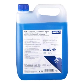 Готовий антифриз SWAG Ready Mix синій G11 -35 °C 5 л (33101117)