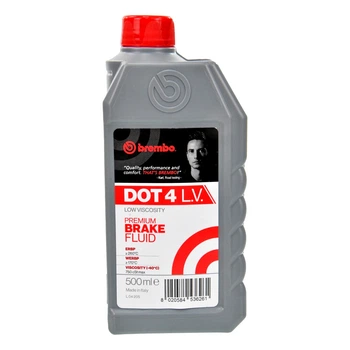 Гальмівна рідина BREMBO DOT 4 LV пластик 0.5 л L04205 (L04205)