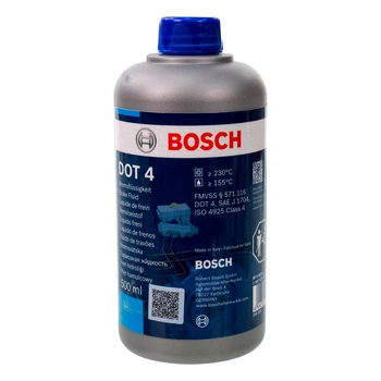 Гальмівна рідина BOSCH DOT 4 пластик 0.5 л 1987479106 (1987479106)