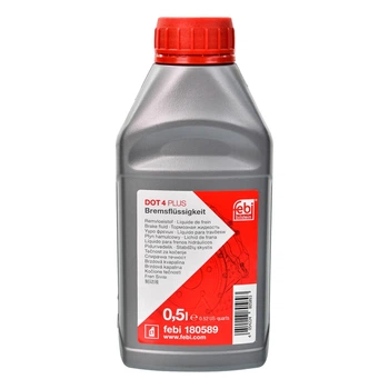 Гальмівна рідина FEBI BILSTEIN DOT 4+ Bremsflussigkeit пластик 0.5 л 180589 (180589)