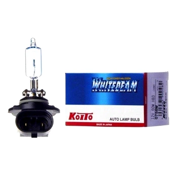 Автолампа галогеновая Koito Whitebeam HB3 P20d 65W 12V прозрачно-голубая (0756W)