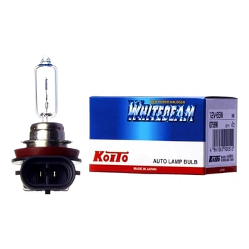 Автолампа галогеновая Koito Whitebeam H9 PGJ19-5 65W 12V прозрачная (0759W)