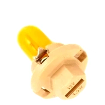 Автолампа розжарювання VAG BAX 1.5W 12V жовта 4A0919040B (4A0919040B)