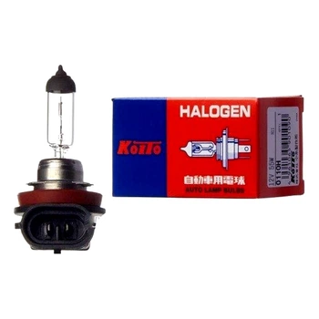 Автолампа галогенова Koito H11 PGJ19-2 55W 12V прозора (0110H)