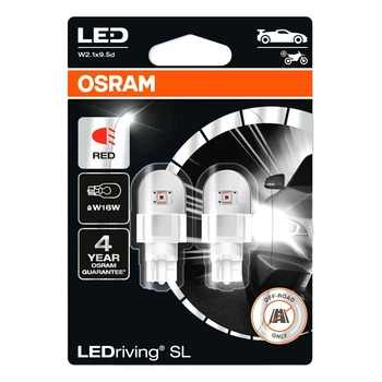 Автолампа LED (світлодіодна) OSRAM LEDriving W16W W2.1x9.5d 2.2W 12V 921DRP02B (921DRP02B)