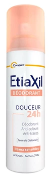 Дезодорант з ароматом цитрусу Etiaxil Deodorant Gentle Protection 24H Aerosol, 150 мл, для пахв, аерозоль