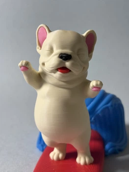 Фигурка Пиббл на серфе вирусный TikTok мем 3D-печать