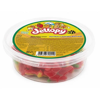 Жувальний мармелад Jellopy Морська зірка 500 г банка (Saadet)