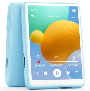 Плеєр MP3 сенсорний HI-FI Bluetooth MECHEN M3 32ГБ Блакитний