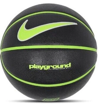Мяч баскетбольный Nike EVERYDAY PLAYGROUND 8P DEFLATED BLACK/VOLT/WHITE size 7