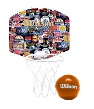Набор баскетбольный Wilson NBA TEAM RETRO MINI HOOP