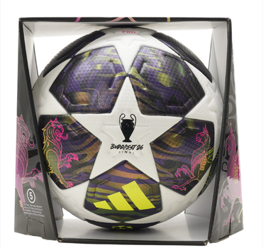 Офіційний футбольний м’яч Adidas UCL PRO 2026 Finale OMB JX9077 №5