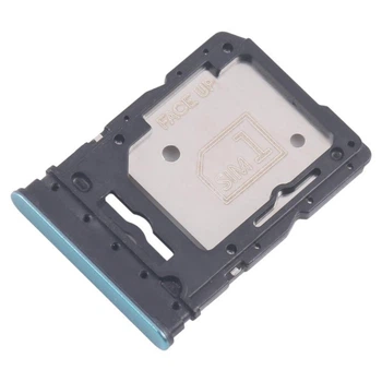 Держатель Sim-карты и карты памяти Motorola XT2503 Edge 60 Fusion зеленый Amazonite на две Sim-карты High Copy
