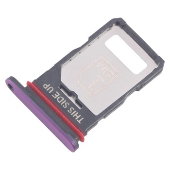 Держатель Sim-карты Motorola XT2507 Edge 60 Pro фиолетовый Sparkling Grape на две Sim-карты High Copy