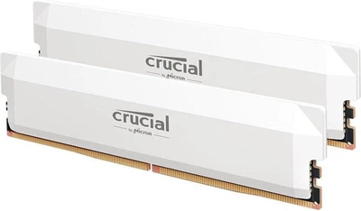 Crucial 32 GB (2x16GB) DDR5 6000 MHz Pro Overclocking White (CP2K16G60C36U5W)