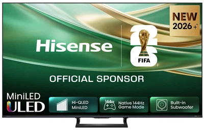 Телевізор HISENSE 65E8S 65" 4K UHD QLED Mini-LED Smart TV VIDAA U9