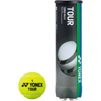 Набір м'ячів для тенісу Yonex TOUR 4B жовтий (4 штуки) TBTR4b
