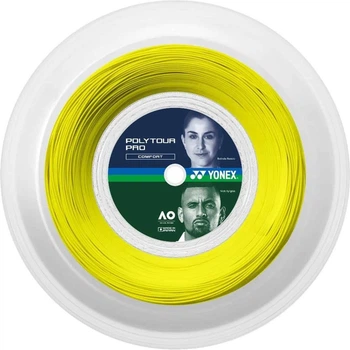Струна для ракеток для тенниса Yonex POLY TOUR PRO 1.25MM желтая (200 метров) PTP-FLY-200