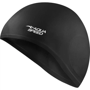 Шапочка для плавания Aqua Speed EAR CAP черная 128-07