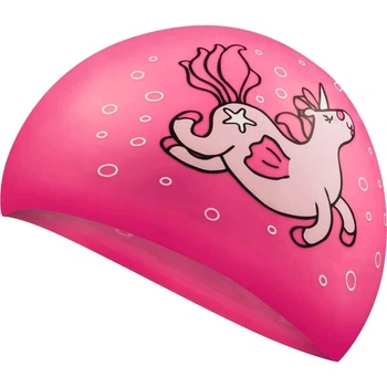 Шапочка для плавания детская Aqua Speed KIDDIE UNICORN розовая 142-Unicorn