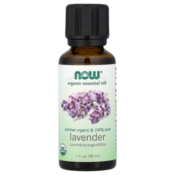 Органическое эфирное масло лаванды NOW Foods Organic Essential Oils "Lavender" (30 мл)