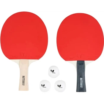 Набір для настільного тенісу Butterfly Racket Set Easy 2 Bats 3 Balls (1073-932197)