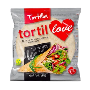 Тортилья пшенична Tortillove 25см/18шт/1080г