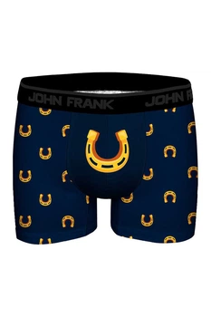 Трусы боксеры John Frank 52(XL) Синий (Lucky hrsoe) (147373)