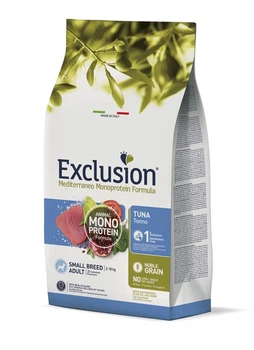 Сухой корм Exclusion Adult Tuna Small Breed для собак малых пород с тунцом 7 кг