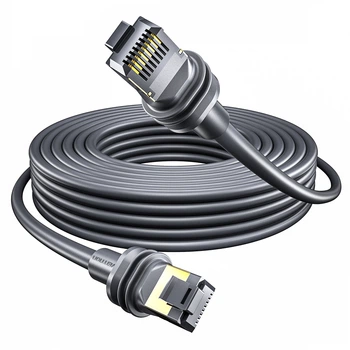 Мережевий кабель Vention Cat 7 SFTP RJ45 10 Гбіт/с 10 м Сірий для Starlink Standard Gen3 та Mini (IAJHL)