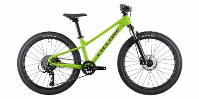 Велосипед CYCLONE DREAM 24 (2026) салатовый