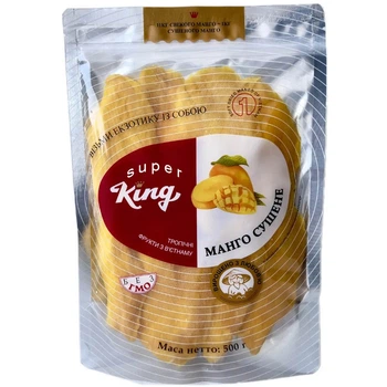 Манго натуральний сушений (без цукру) Super King 500 грам