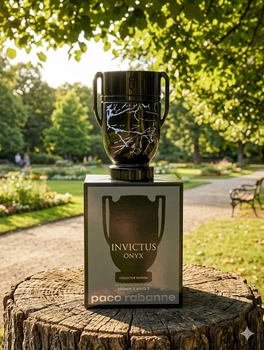 Парфюм Paco Rabanne Invictus Onyx 100 мл мужские морско-древесный аромат грейпфрут жасмин амбра свежая волна стойкий шлейф