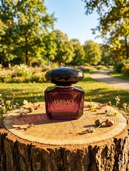 Парфуми Versace Crystal Noir 90 мл жіночі квітково-східний аромат з імбиром гарденією та сандалом темний шлейф та стійкість