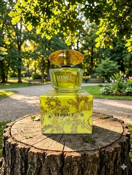 Парфюм Versace Yellow Diamond 90 мл женские цветочный аромат с лимоном водяной лилией и мускусом солнечная свежесть и легкий шлейф