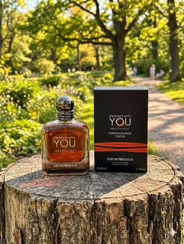 Парфюм Armani Stronger With You Absolutely 100 мл мужские амброво-восточный шлейф с ромом лавандой и ванилью