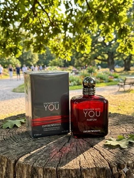 Парфюм Armani Stronger With You Parfum 100 мл мужские пряные ваниль и каштан насыщенный теплый аромат шлейф