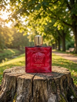 Парфуми Versace Eros Flame 100 мл чоловічі цитруси роза ваніль боби тонка пряно-деревистий шлейф