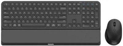 Комплект (клавіатура, миша) Philips SPT6607B/00 Black