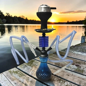 Кальян Hookah Dafna 0151-2 Blue Plus высотой 41 см на 2 персоны