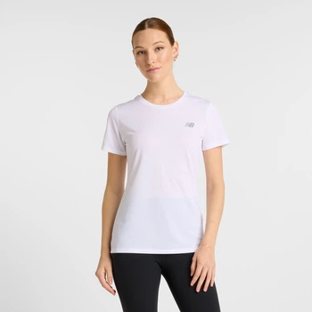 Жіноча біла футболка NB Essentials T-Shirt спортивна літня легка Розмір XL