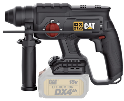 Акумуляторний перфоратор CAT DX2120B SDS без акумулятора та зарядного пристрою 18 В 22 мм (6924328301165)
