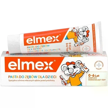 Дитяча зубна паста Elmex Children’s Toothpaste 50 мл | Захист від карієсу 0–6 р.