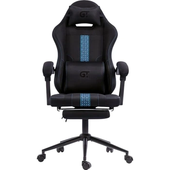 Геймерское кресло GT Racer X-2331 Fabric Black/Blue [166918]