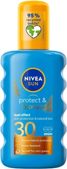 Спрей для загара Nivea Protect & Bronze SPF30 200 мл (5900017105789)