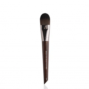 Профессиональная кисточка для кремовых текстур Bogenia Brush For Cream Textures 019 BG200 с синтетическим ворсом Темно-коричневый