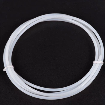 Тефлонова трубка PTFE для 3D-принтера (1 м, 2х4 мм) Фторопластовий Боуден кабель для філаменту 1.75 мм